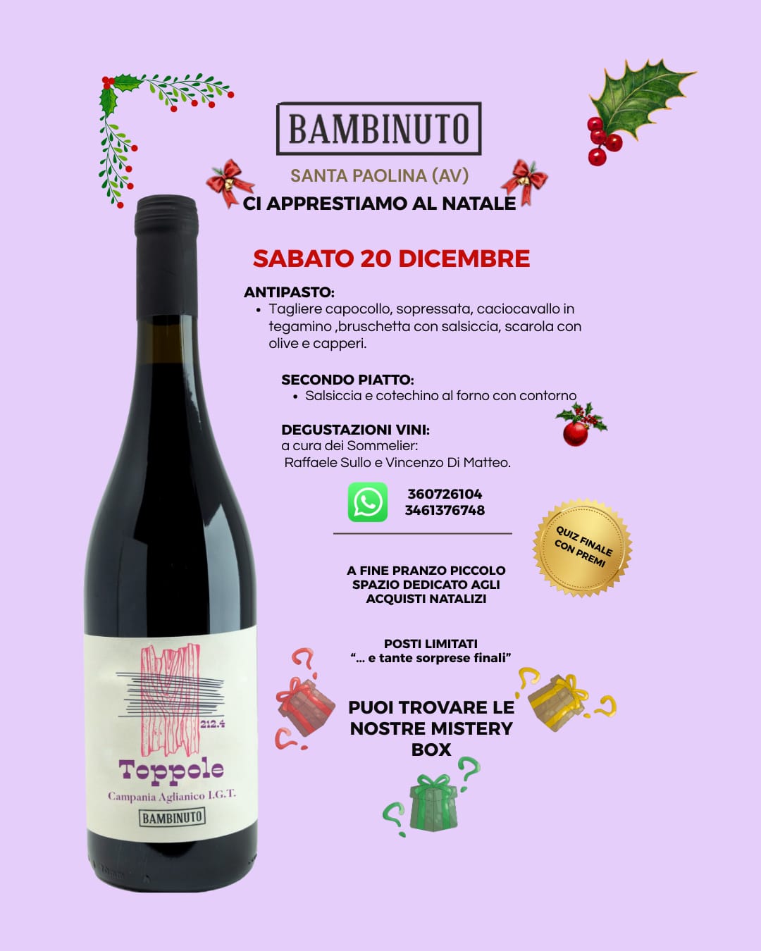 Ci apprestiamo al Natale